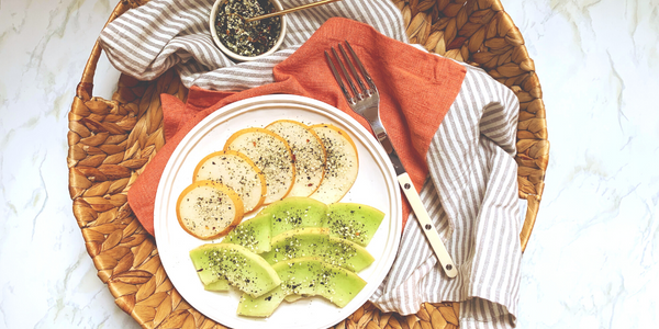 Fresh Fruit with Savory Sprinkles