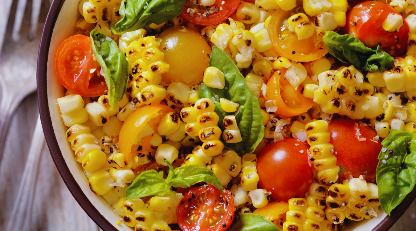 Grilled Corn Panzanella