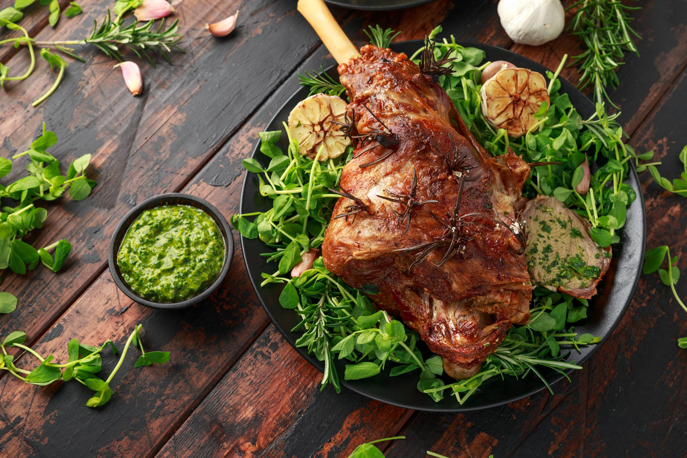 Savoury Leg of Lamb for the Spring Holidays