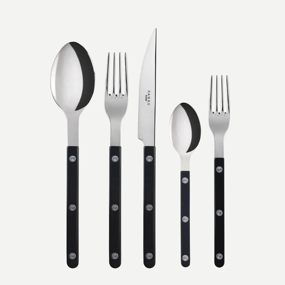 Sabre Bistrot - Noir - ensemble de 5 pièces