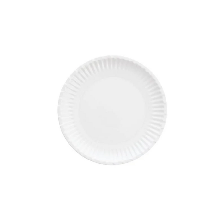 Assiettes de dîner d'extérieur « Assiette en papier » Street Eats - 11” Ensemble de 4