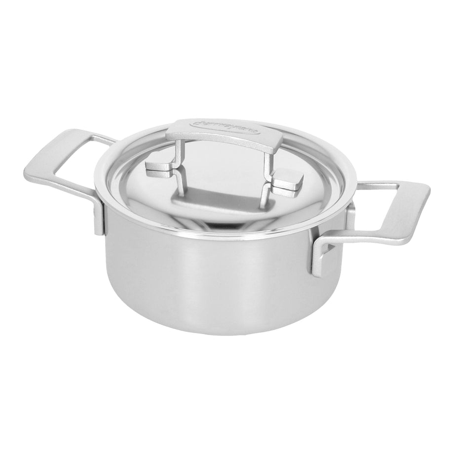 Marmite DEMEYERE Industry 5 1,5 L en acier inoxydable 18/10 avec couvercle