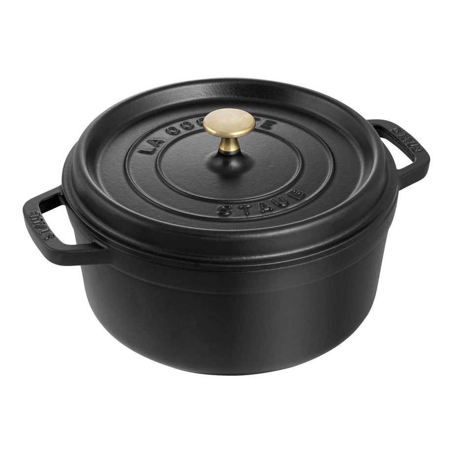 STAUB La Cocotte Cocotte ronde en fonte 2,5 L, Noir