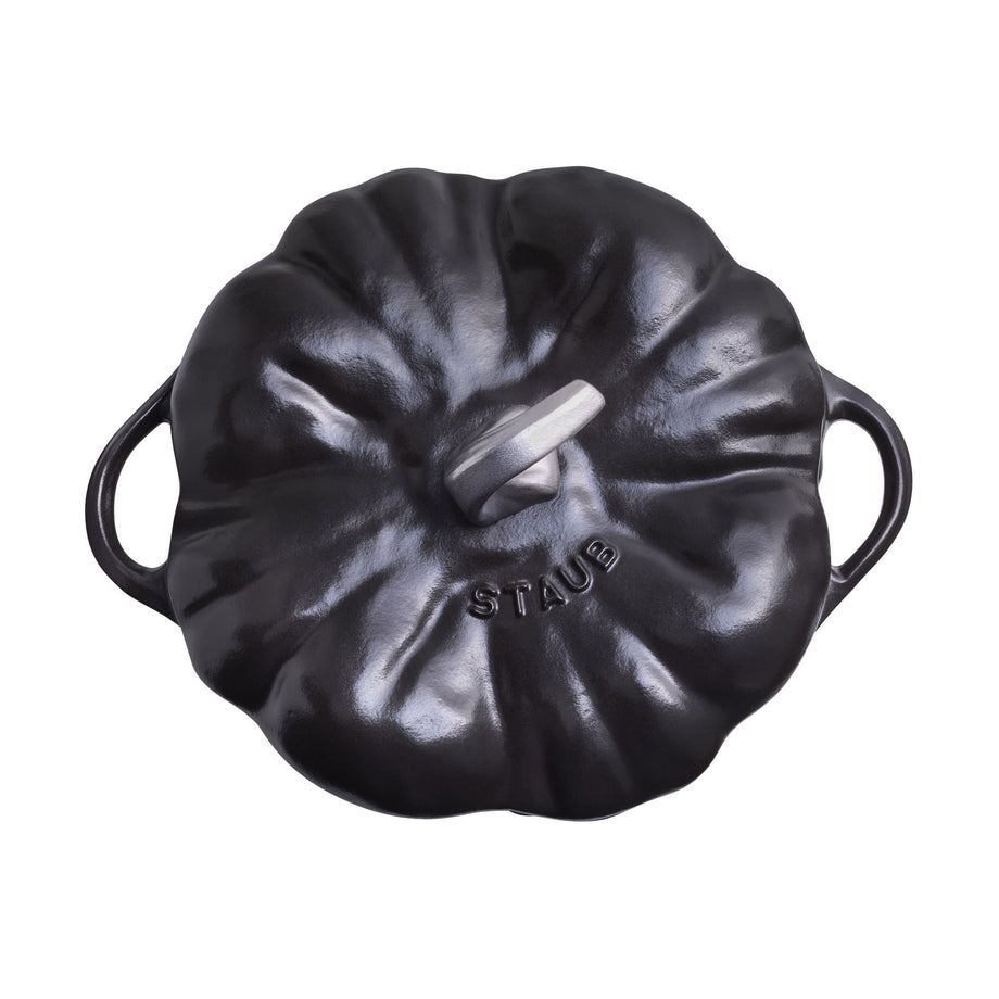 Staub La Cocotte Cocotte citrouille en fonte 3,5 L, Noir