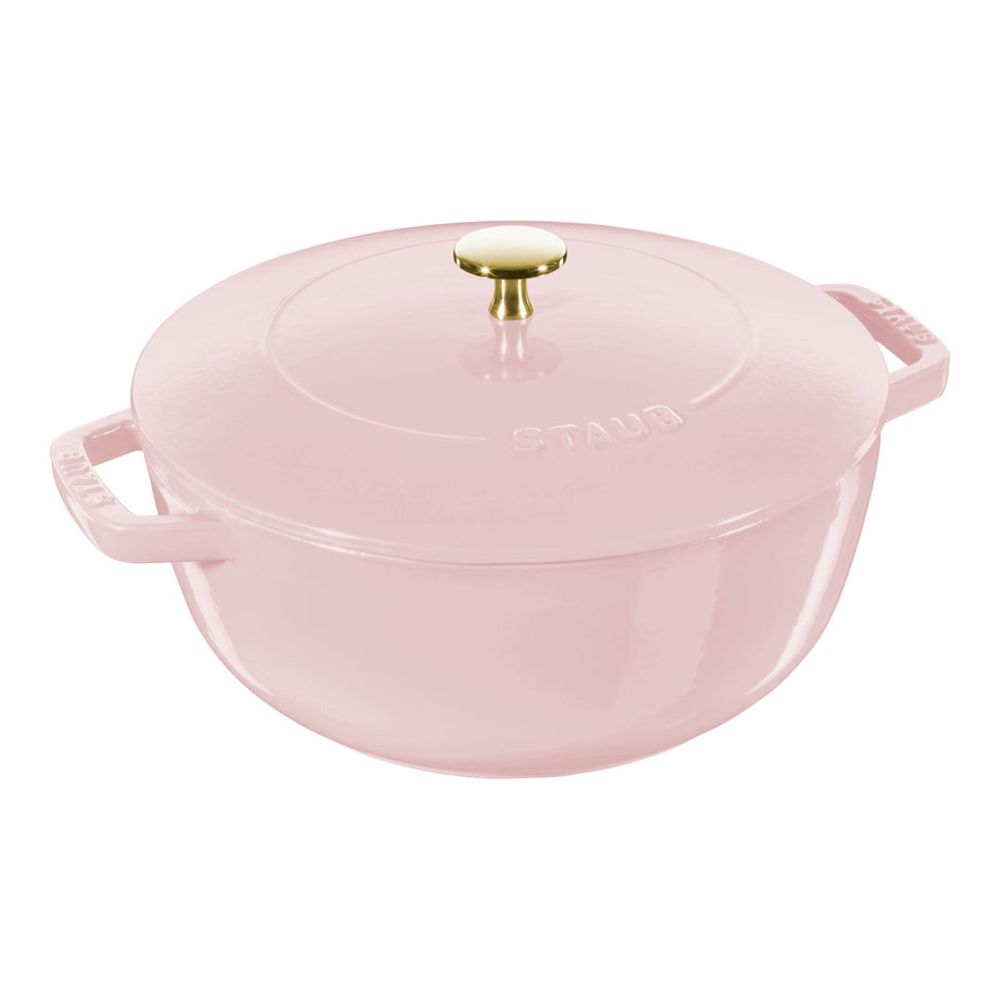 STAUB La Cocotte Four français rond en fonte 4,8 L, Rose sorbet