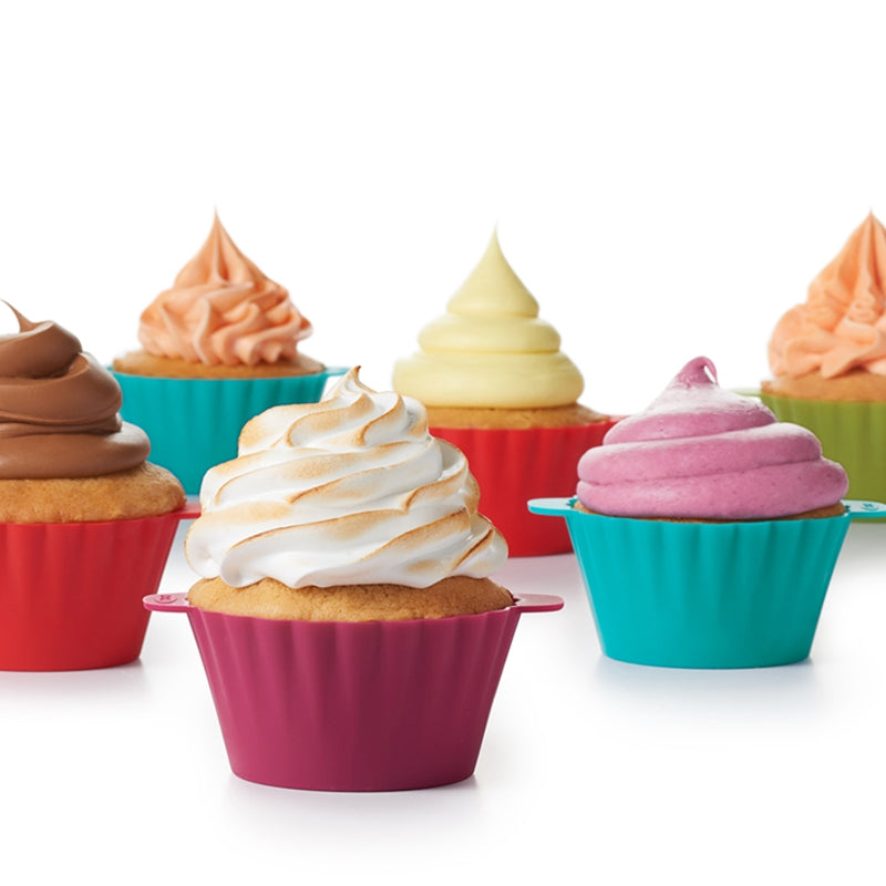 Moules à pâtisserie en silicone OXO, lot de 12