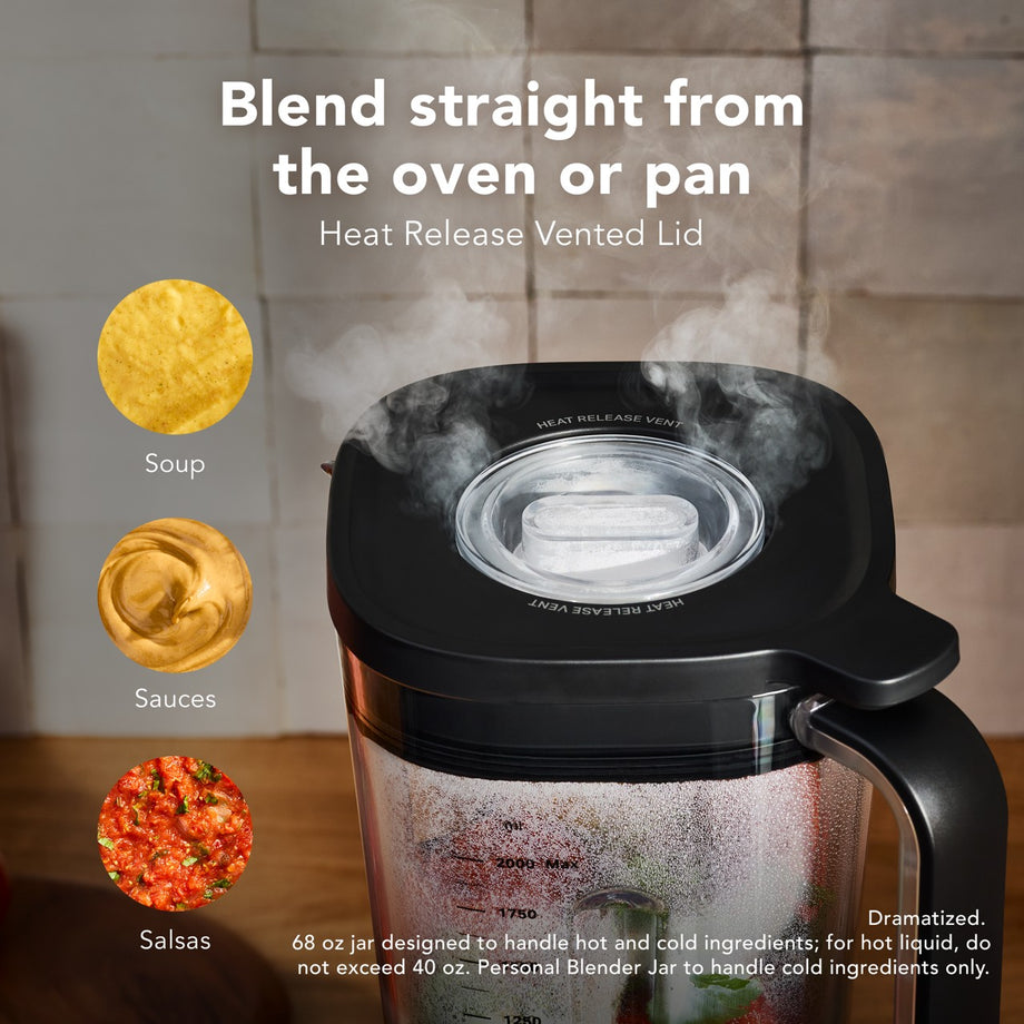 KitchenAid®  Pure Power Blender with Personal Blending Jar – Porcelain White