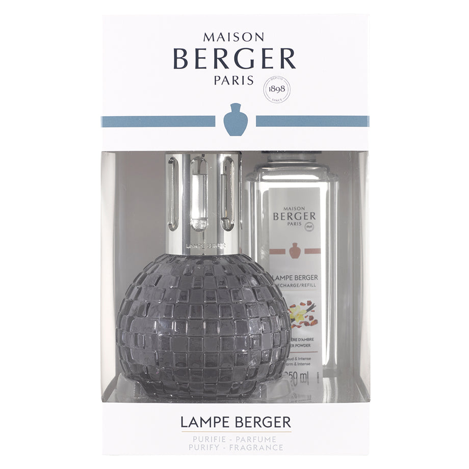 Lampe parfumée Maison Berger Disco Gris