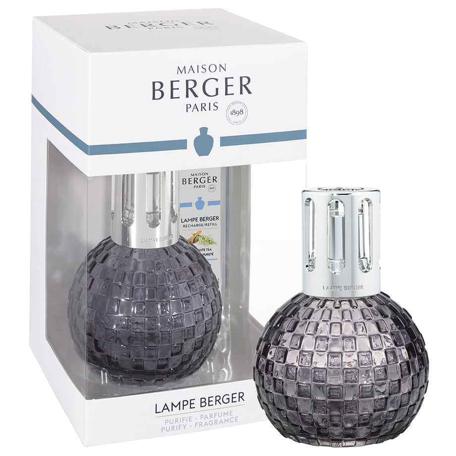Lampe parfumée Maison Berger Disco Gris