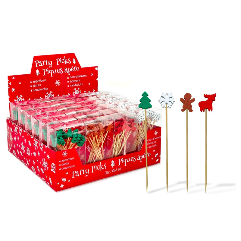 Holiday Party Picks - Assorted styles