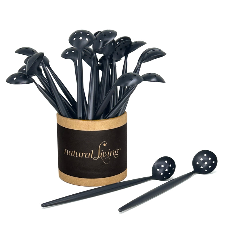 Cuillère à olives Natural Living - Noir
