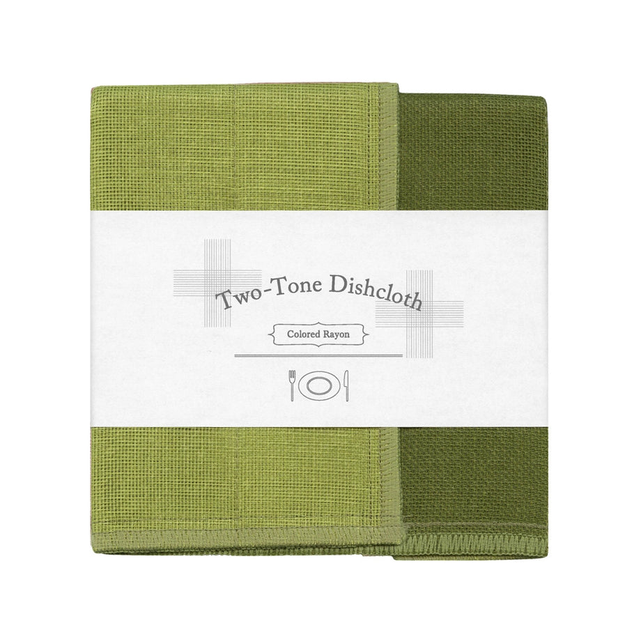Chiffon à vaisselle bicolore IPPINKA Nawrap - Matcha