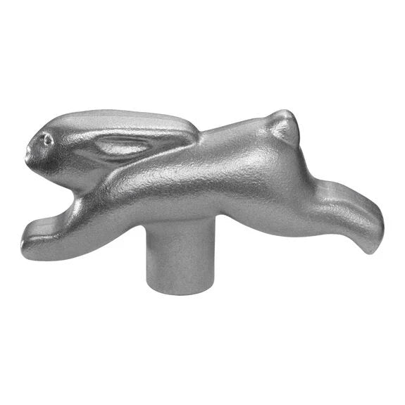 Bouton en acier inoxydable STAUB - Lapin