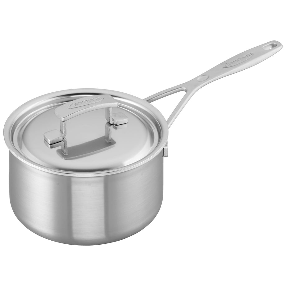Casserole DEMEYERE Industry 5 couches 2 qt en acier inoxydable