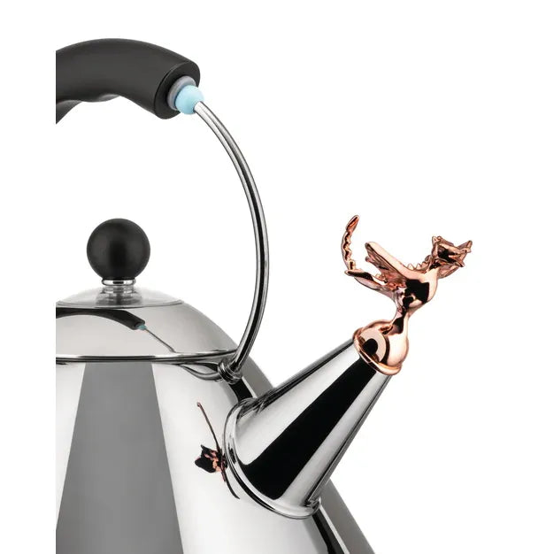 Bouilloire Alessi 9093RE X B Michael Graves avec sifflet Tea Rex