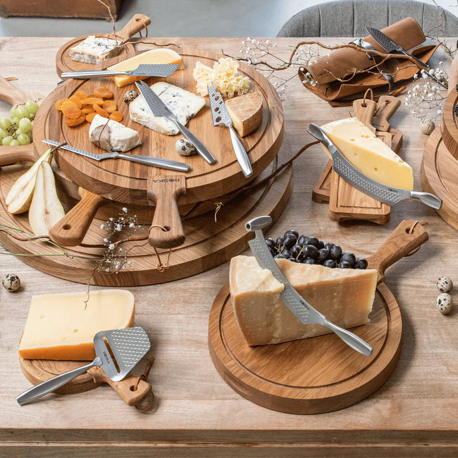 Couteau à fromage semi-dur BOSKA Monaco+ - Acier inoxydable