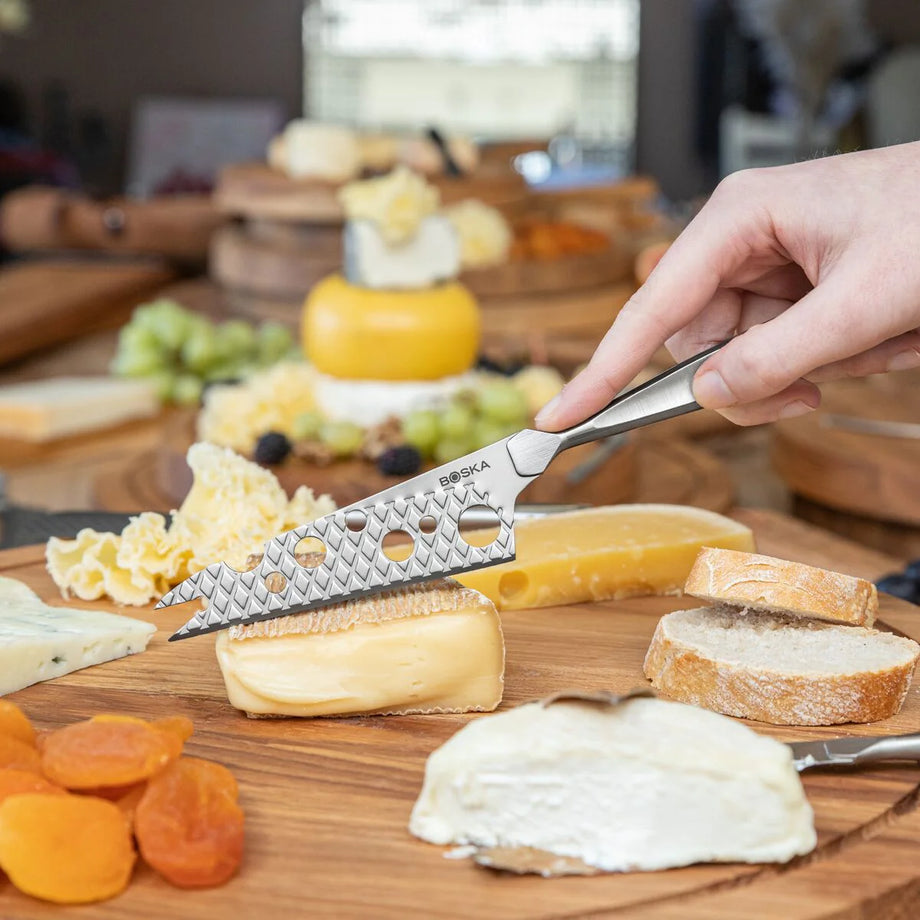 Couteau à fromage semi-dur BOSKA Monaco+ - Acier inoxydable
