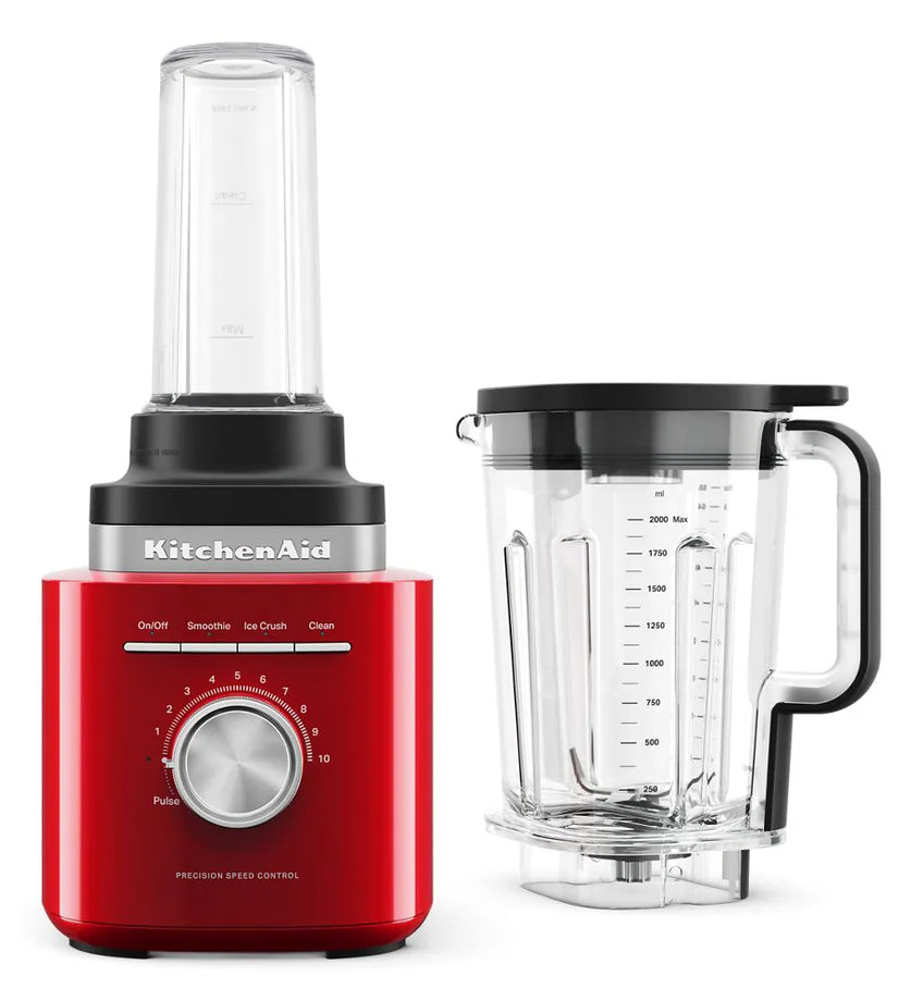 KitchenAid®  Pure Power Blender with Personal Blending Jar – Empire Red