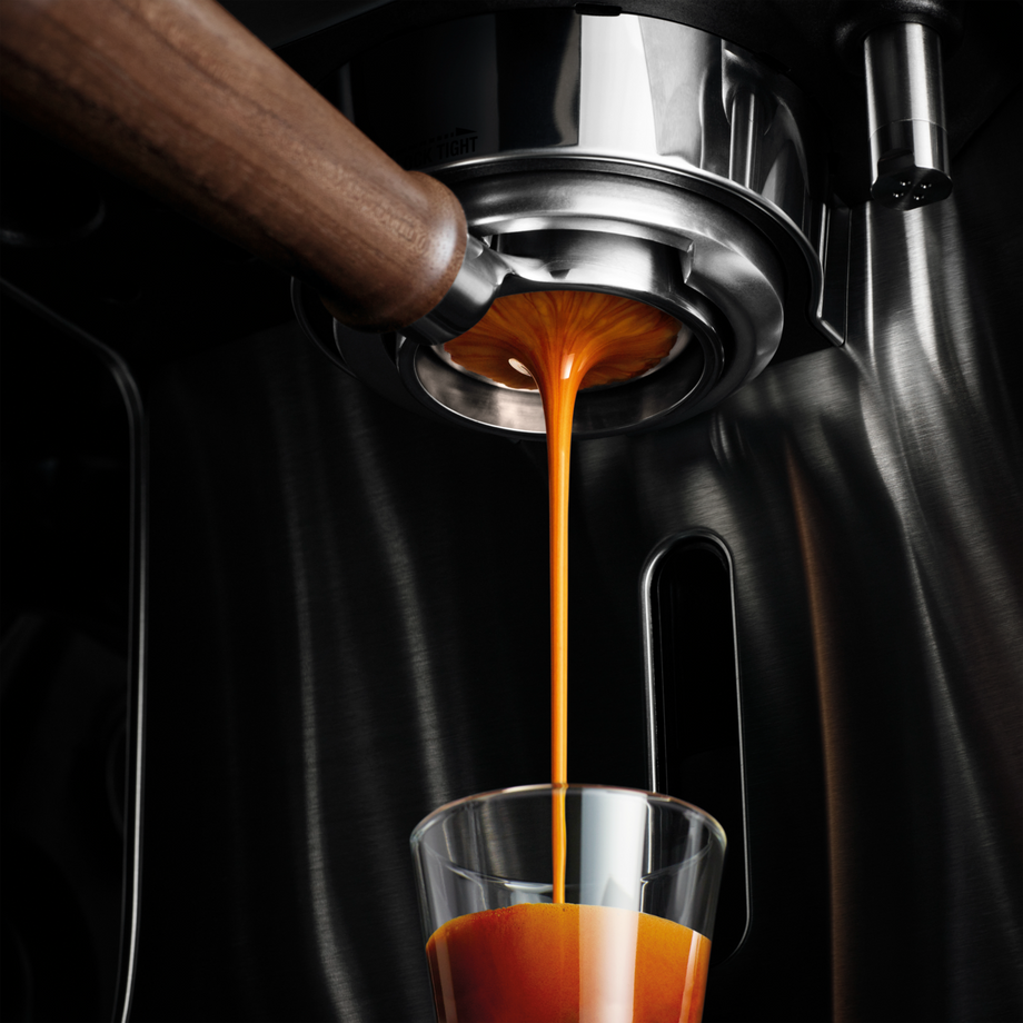 Breville the Naked Portafilter™ 54 mm  Espresso Tool - Walnut Handle