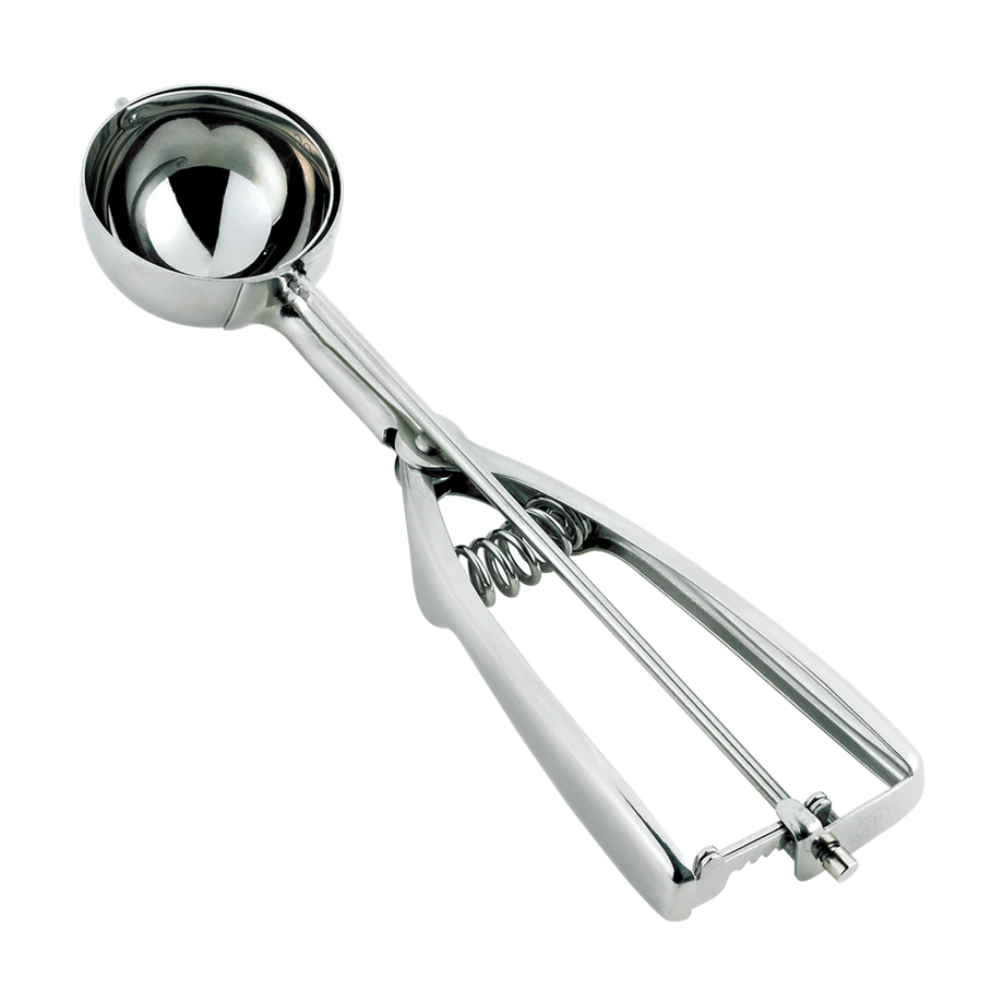Cuillère à pâtisserie en acier inoxydable Browne #12 - 96 ml / 1/3 tasse