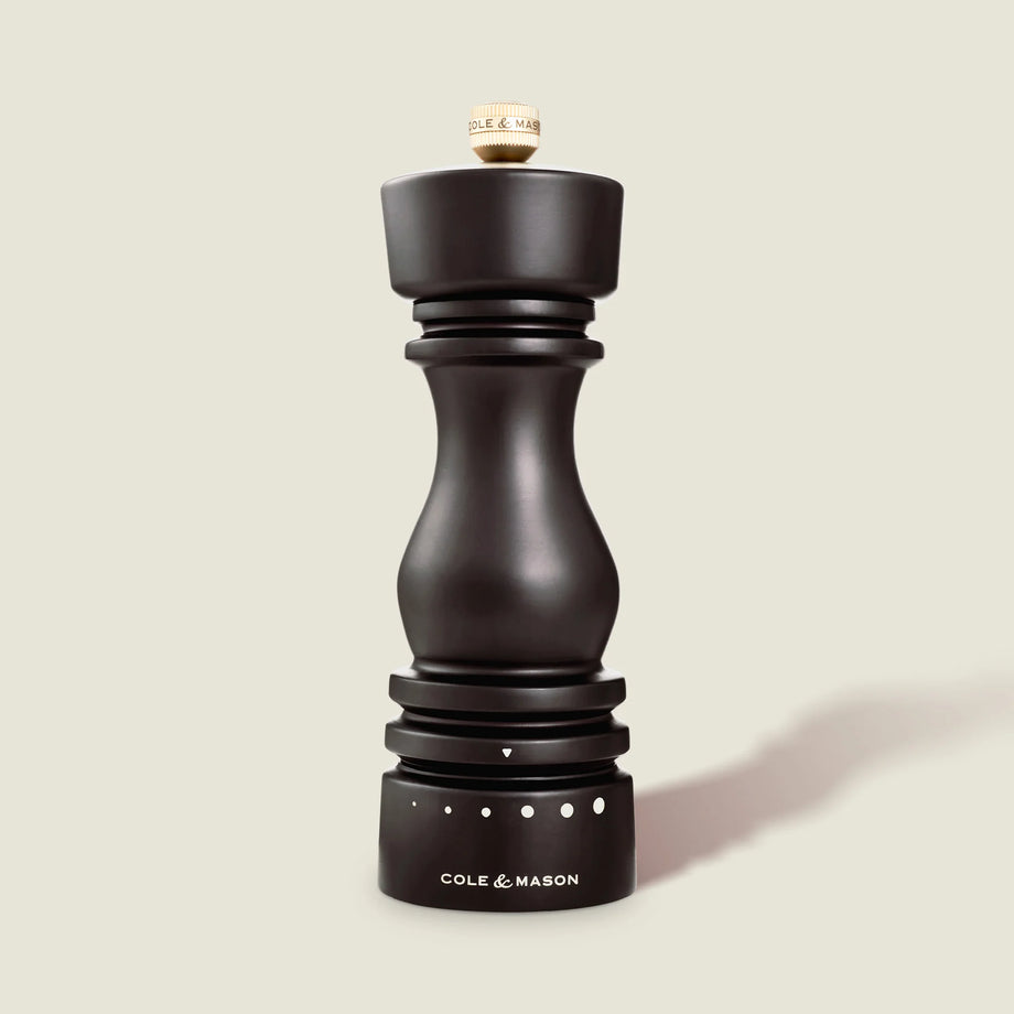 Cole & Mason London Chocolate Wood Pepper Mill - 18 cm / 7"