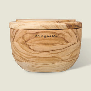 Cole & Mason Portobello Olive Wood Salt Cellar