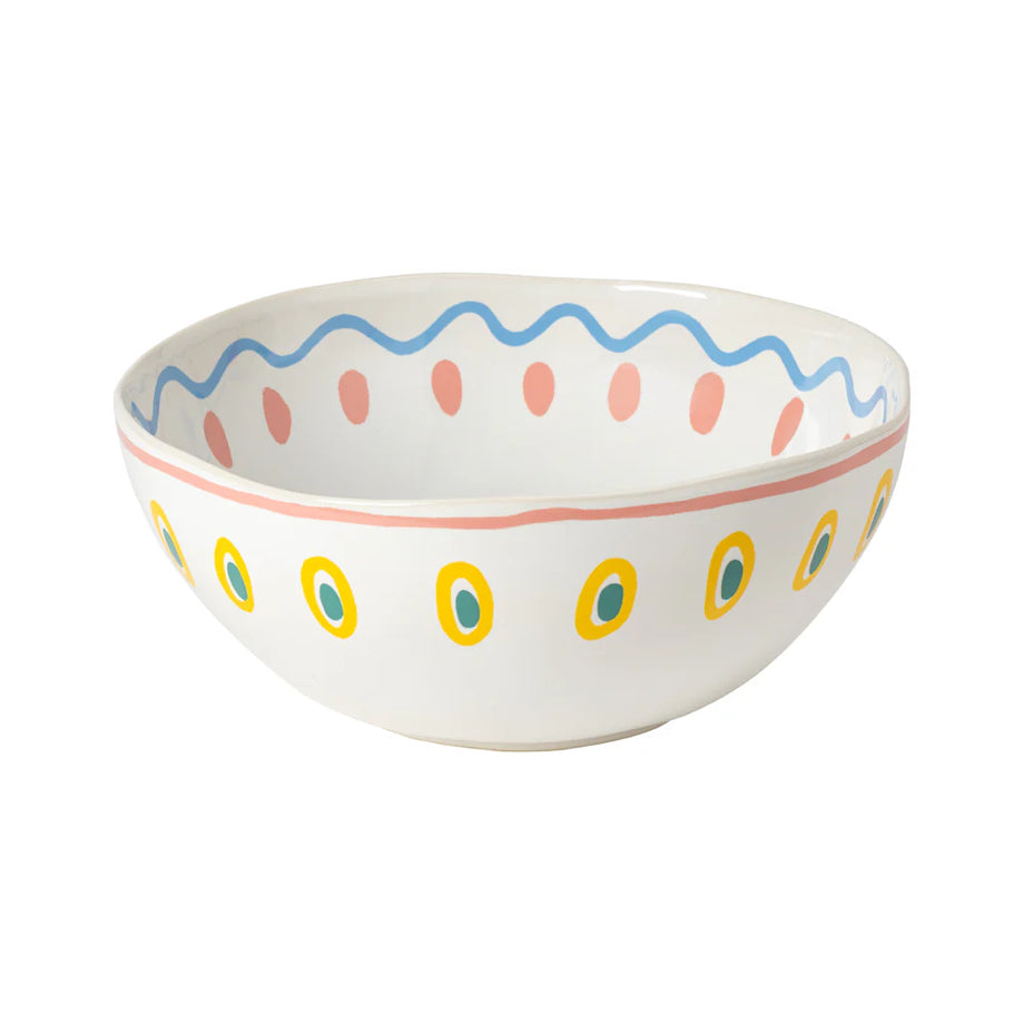 Costa Nova Serving Bowl - Summer Bliss / Octopus