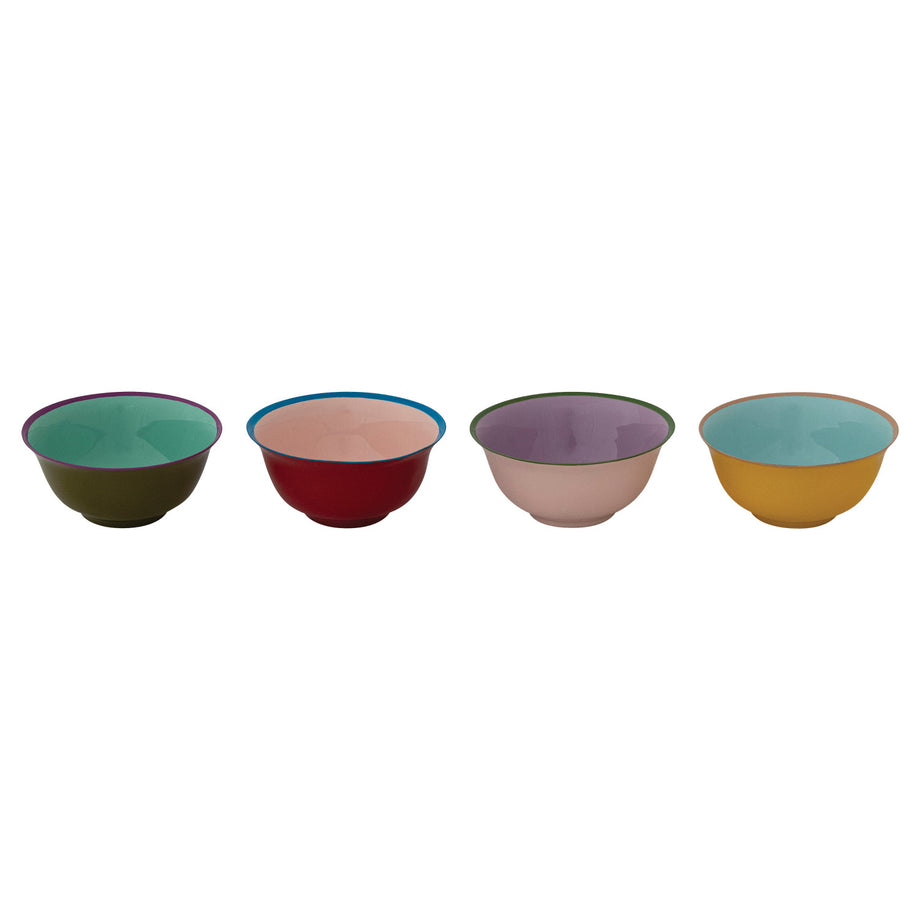Creative Co-Op Enameled Stainless Steel Pinch Pot - 4 Color Options