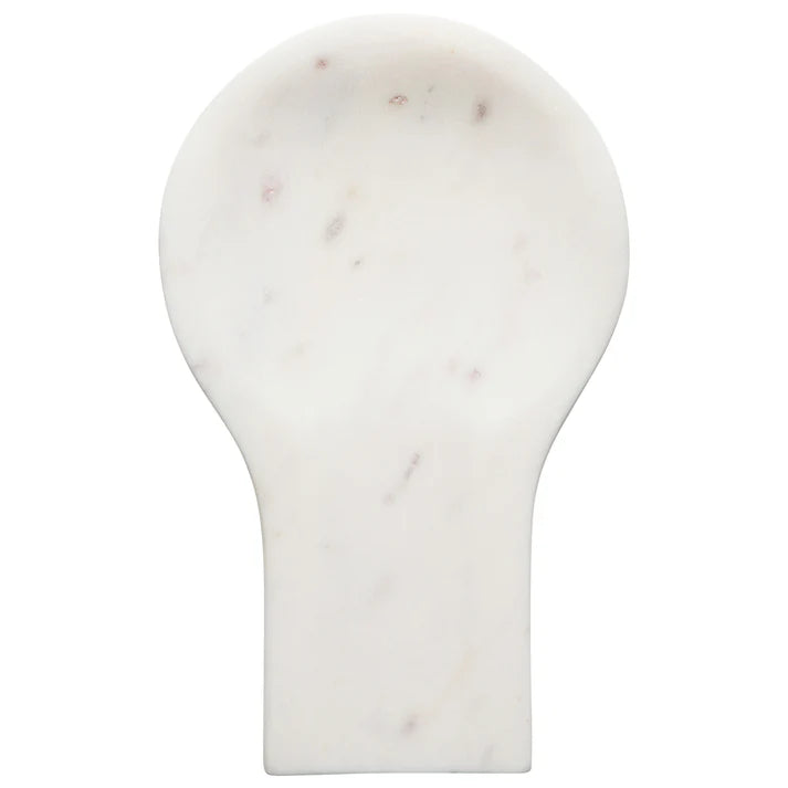 Danica Heirloom Repose-cuillère en Marbre - Blanc