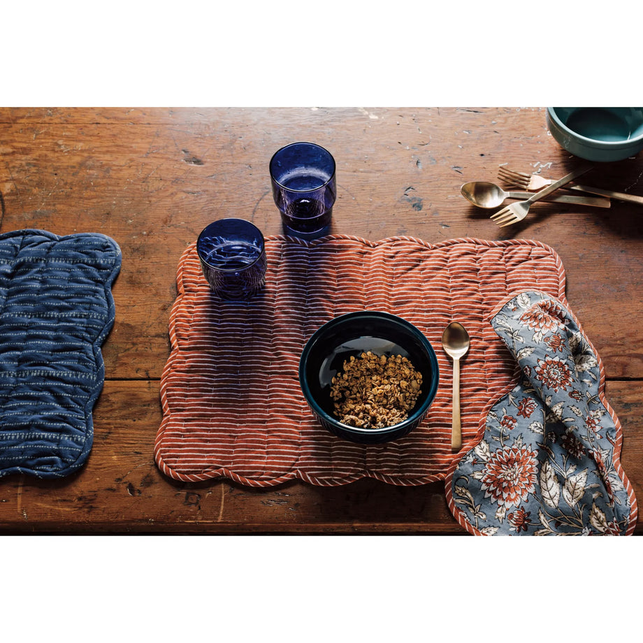Danica Heirloom - Cobalt Stacked Juice Tumbler 9oz