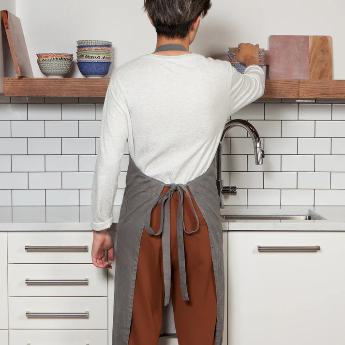 Danica Heirloom Stonewash Apron - Shadow