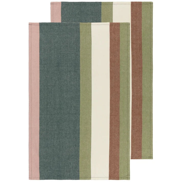Danica Studio Lot de 2 Torchons / Oblique