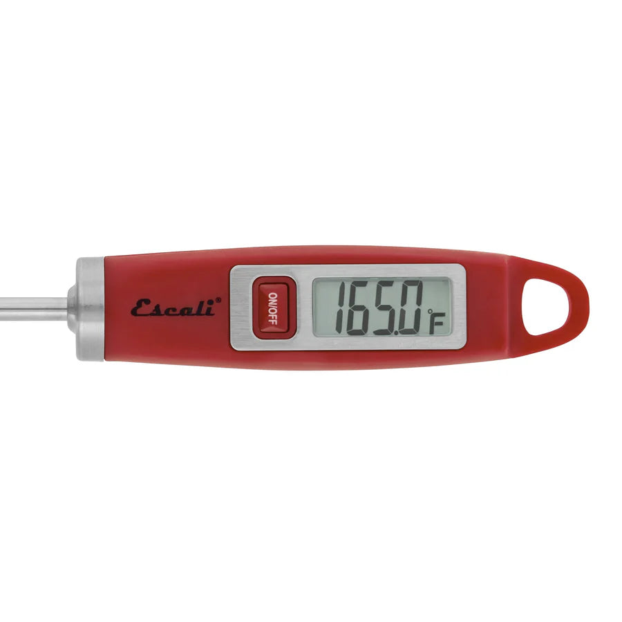 Thermomètre Numérique Gourmet Escali - Rouge