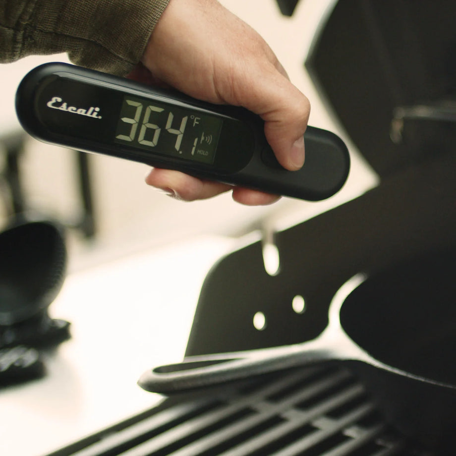 Escali Infrared Surface and Folding Probe Digital Thermometer - Black