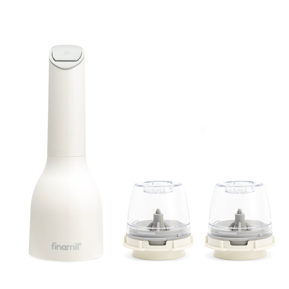 Moulin FinaMill avec 2 capsules FinaPod Pro Plus - Crème douce