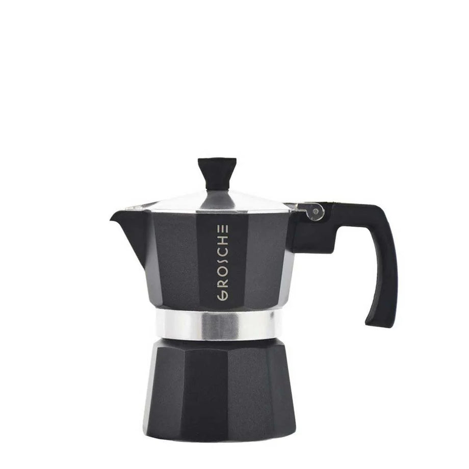 Cafetière italienne Grosche Milano - Noir / 1 tasse / 1,5 fl. oz