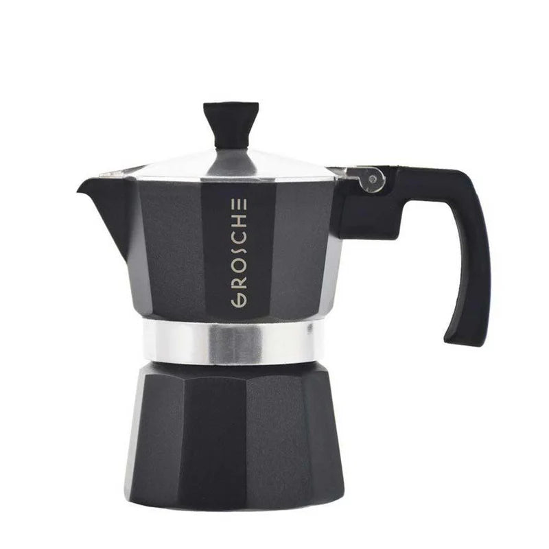 Cafetière italienne Grosche Milano - Noir / 3 tasses / 5 fl. oz
