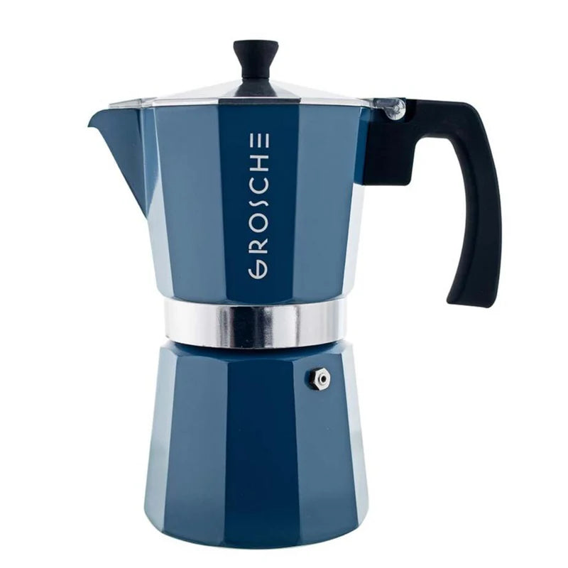 Cafetière italienne Grosche Milano - Bleu / 9 tasses / 15,2 fl. oz