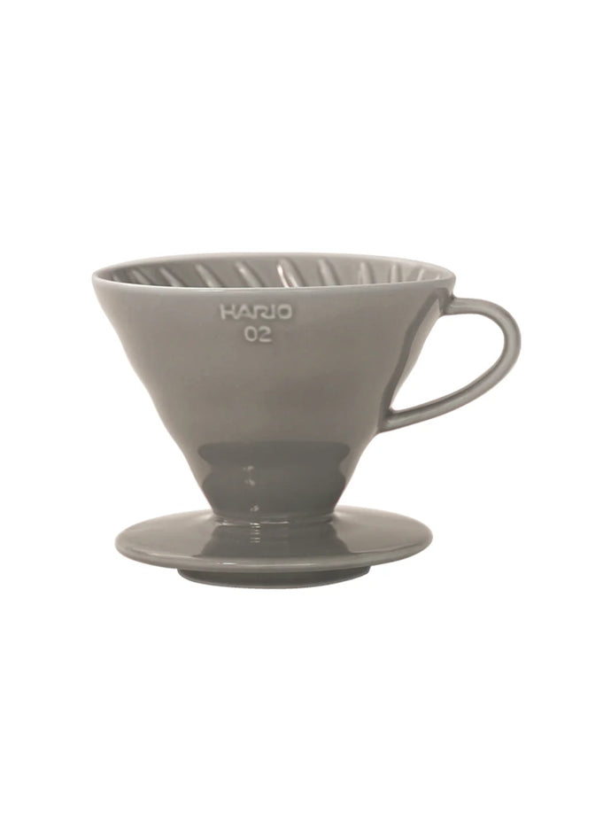 Hario V60-02 Filtre à café en céramique - Gris