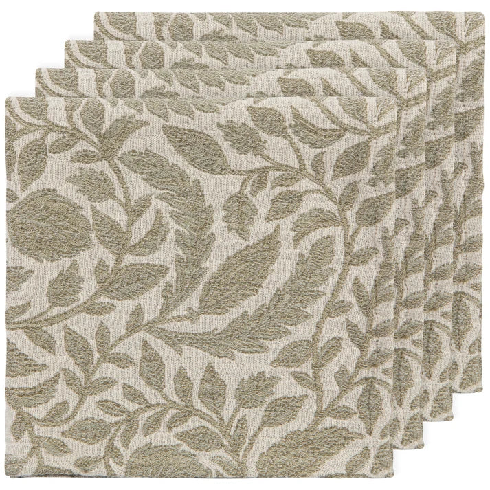 Danica Heirloom Napkins - Set of 4 / Herbal Topiary
