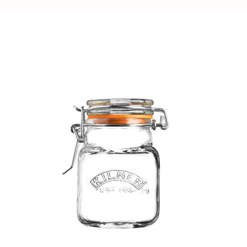Kilner Square Clip-Top Spice Jar - 70ml