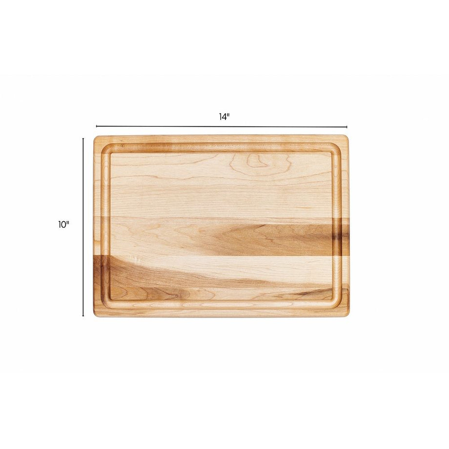 Planche à découper en érable à grain de fil Labell 10" x 14"