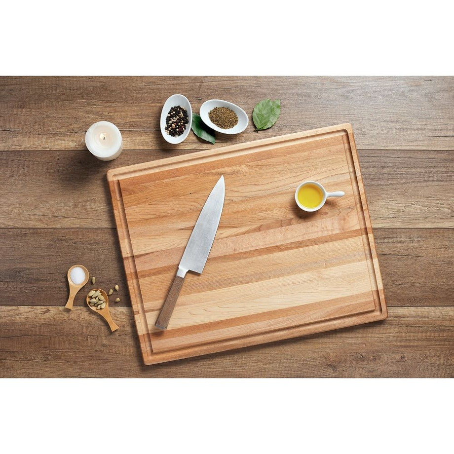 Planche à découper en érable à grain de fil Labell 14" x 20"