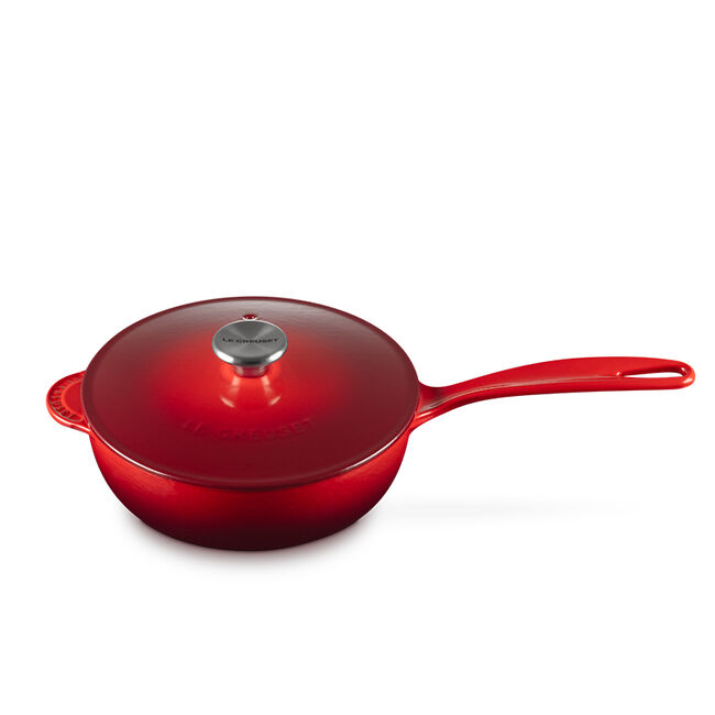 Le Creuset 2L Saucier - Cerise — Floor Model
