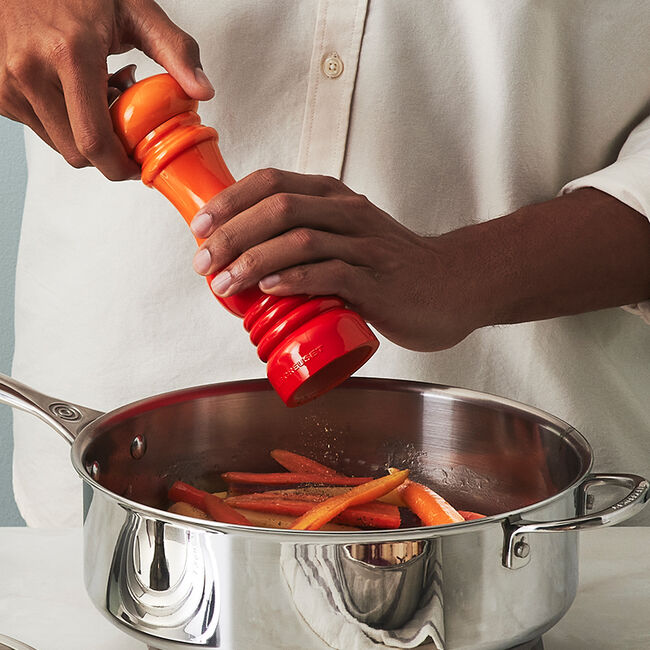 Le Creuset 20cm Salt Mill - Flame