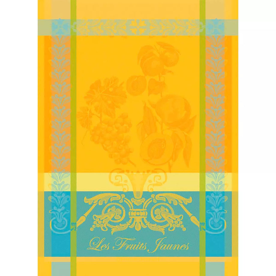Garnier-Thiebaut Kitchen Towel - Les Fruits Jaunes Soleil