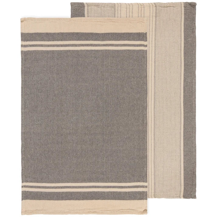 Danica Heirloom Torchons Tissés - Lot de 2 / Linea Ombre