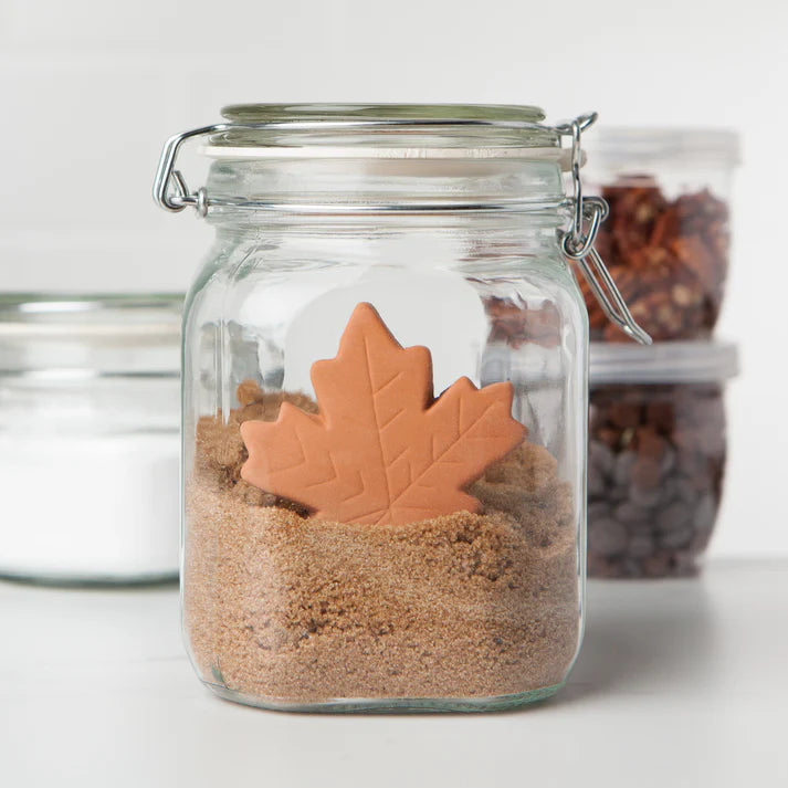 Now Designs Sugar Saver - Maple Leaf / Terracotta