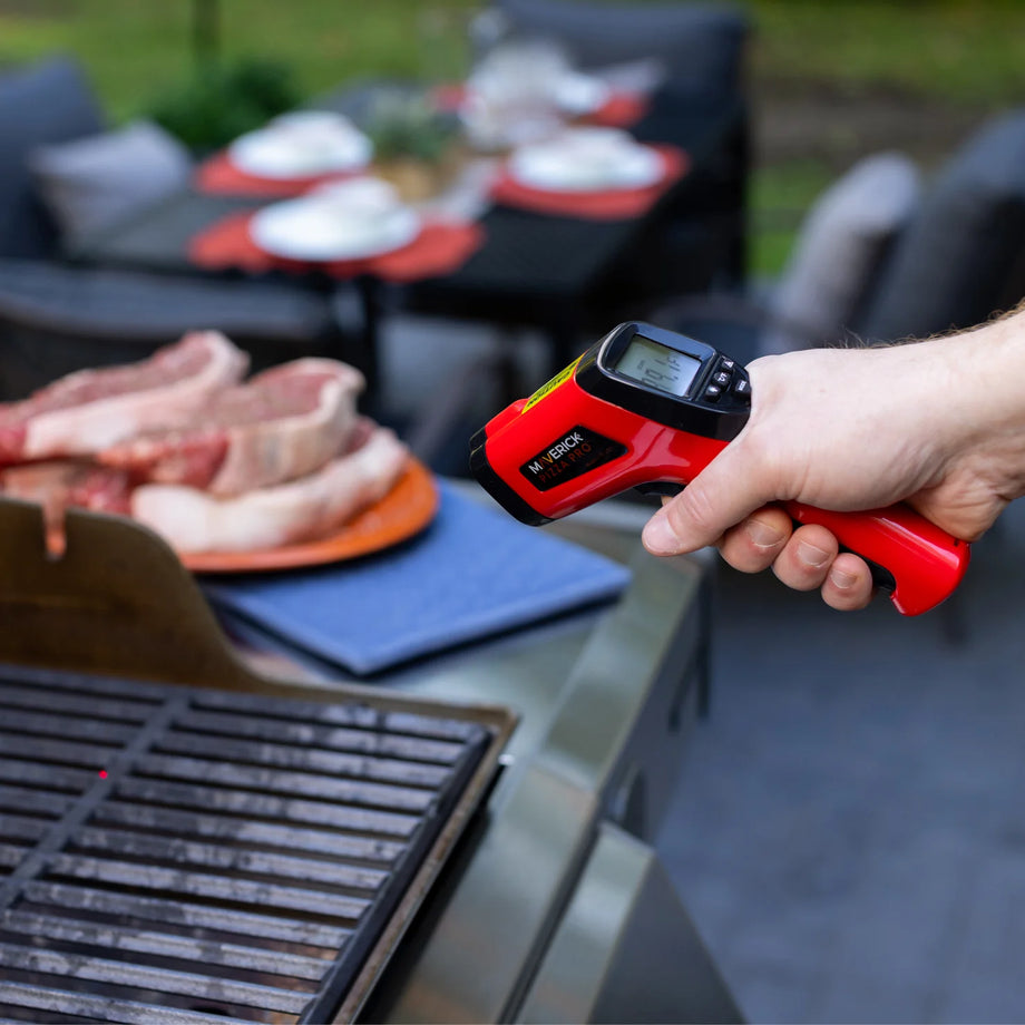 Maverick Infrared BBQ Surface Thermometer - Black & Red