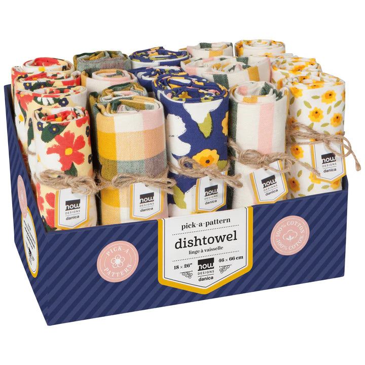 Torchon Danica - Choisissez un motif Pleine floraison